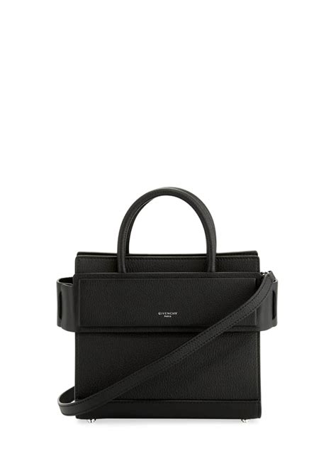 Givenchy Horizon Mini Grained Leather Tote Bag .